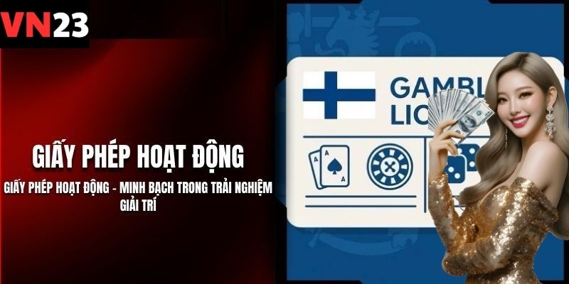 Nhà cái có đầy đủ giấy tờ pháp lý hoạt động hợp pháp